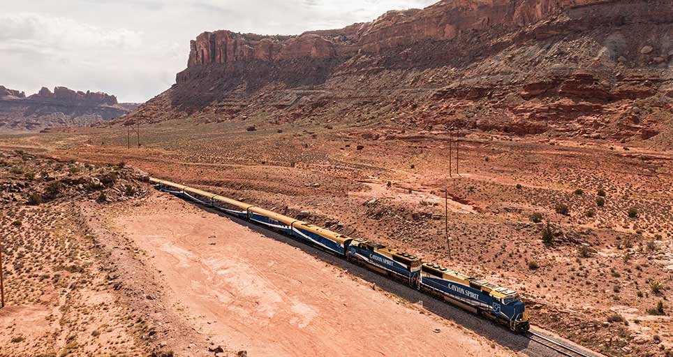 Canyon Spirit: Rocky Mountaineer’s Bold New Identity in the U.S. Canyon spirit: rocky mountaineer's bold new identity in the u.s.