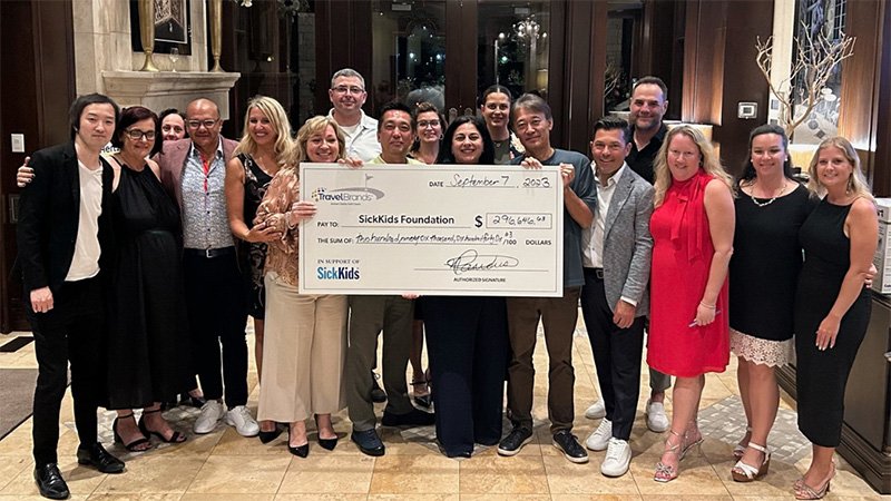TravelBrands Pledges 1% of Sales to Support SickKids on August 14