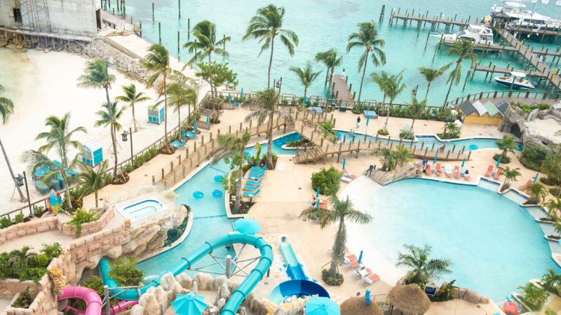Sip Cocktails in the Ocean at Margaritaville’s New Beach Bar in Belize