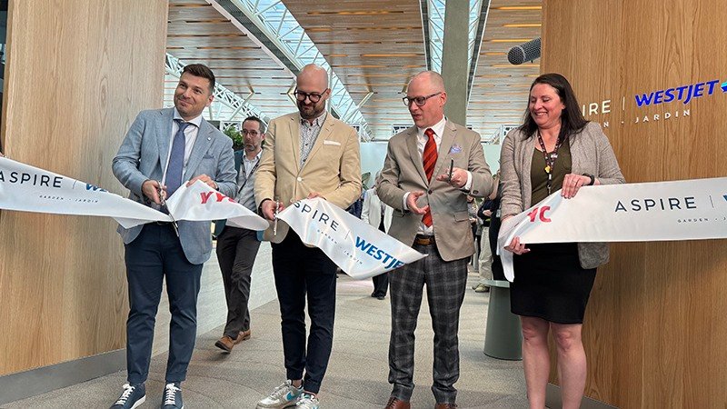 Experience the Oasis: WestJet’s New Garden Lounge Unveiled at Calgary Airport
