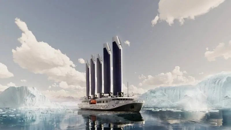 Maiden Voyage of the World’s First Solar-Powered Expedition Ship