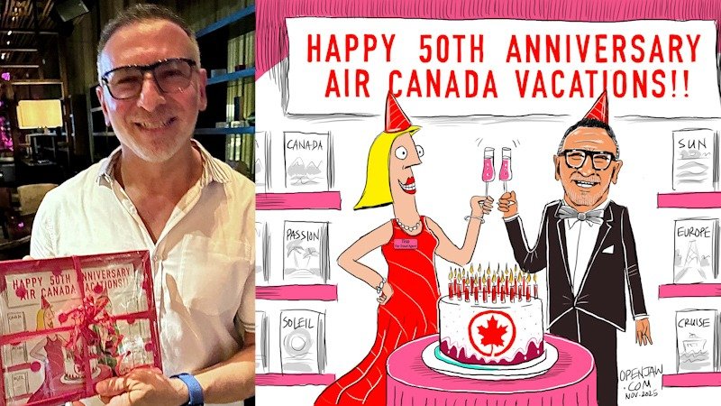 Tina the Travel Agent: Celebrating 50 Years of Air Canada Vacations