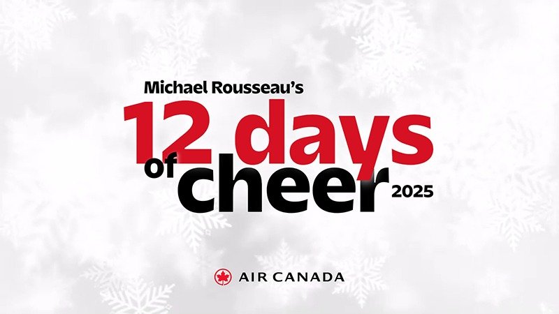 Air Canada’s Festive Countdown to 2025 Cheer