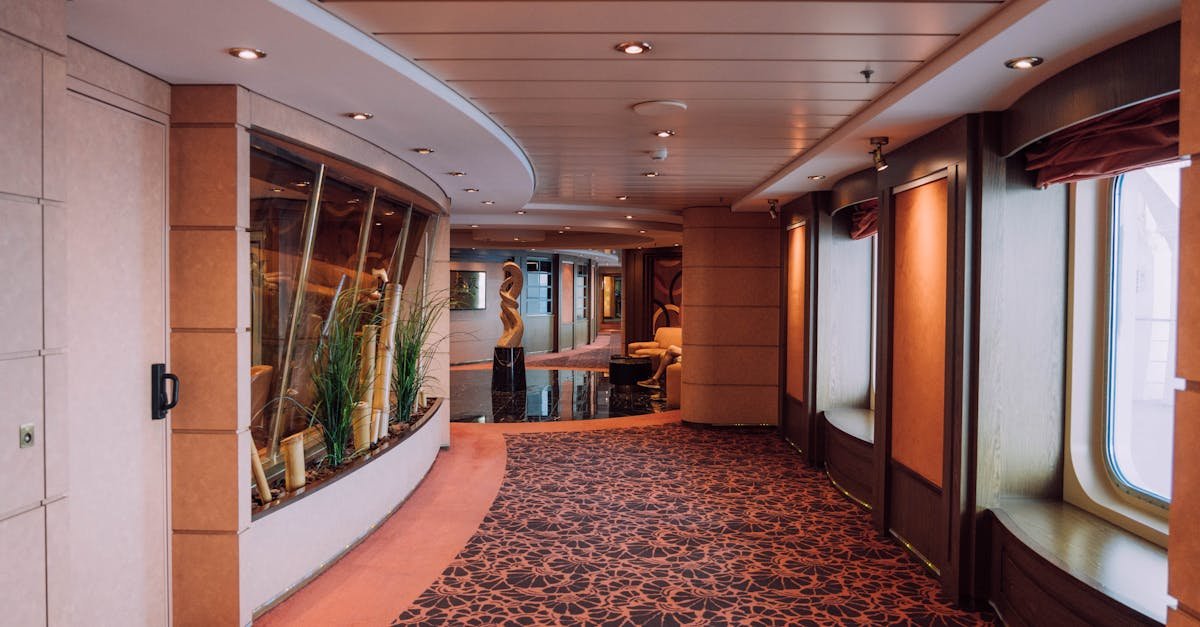 cruise ship interior