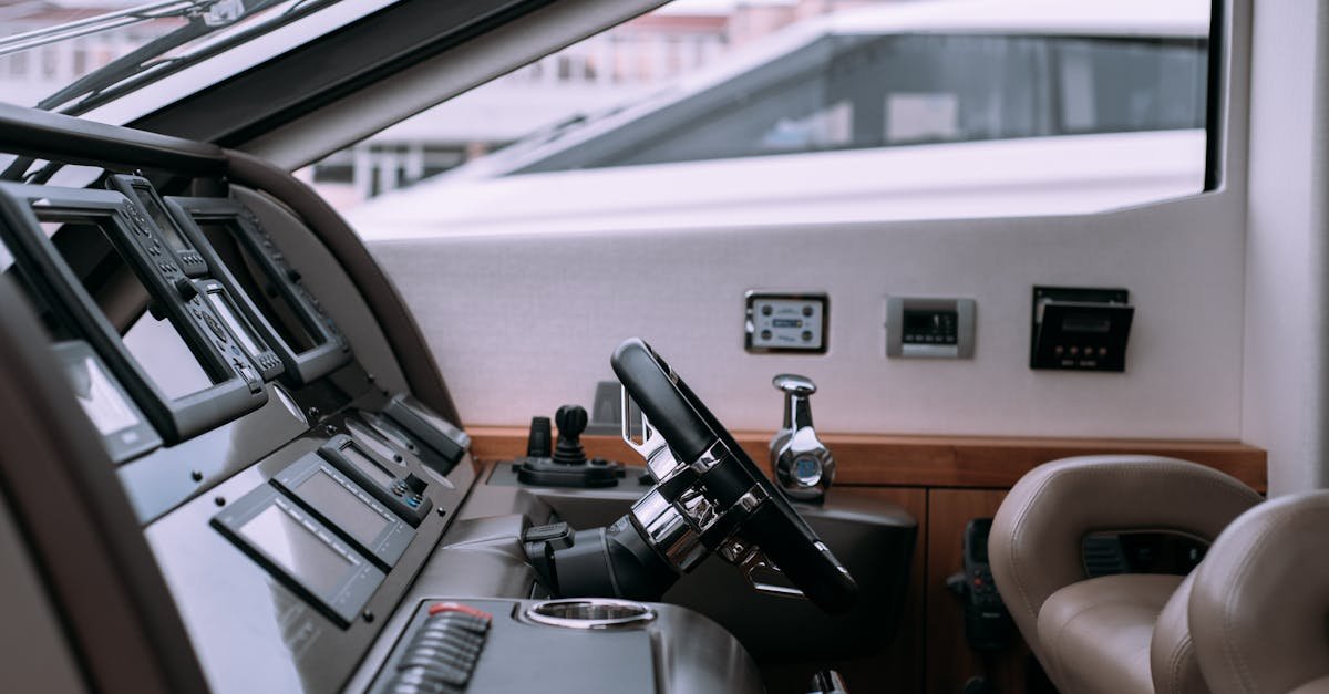 modern yacht amenities