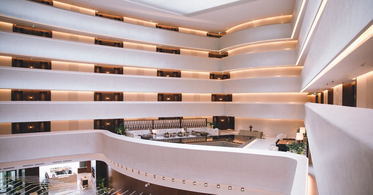 modern hotel interior