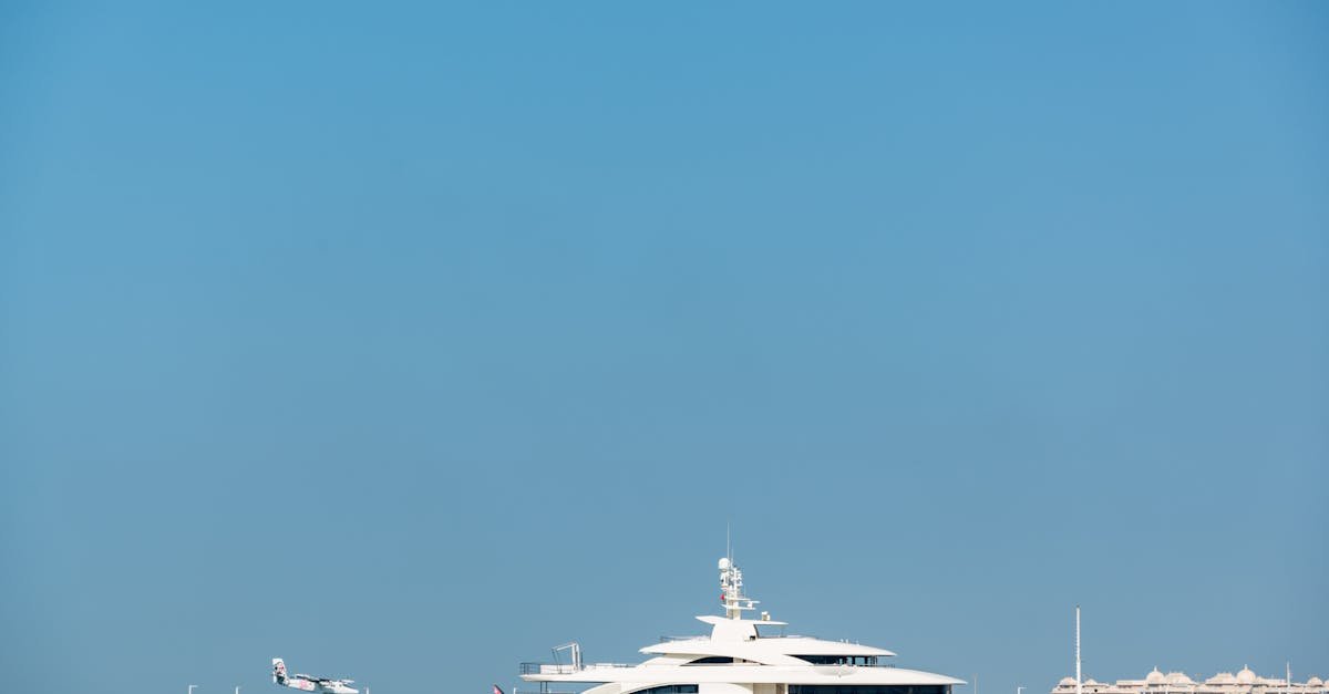 Opulent yacht suites