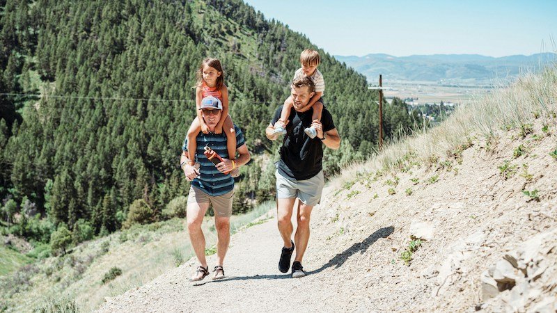 Gen Alpha Travel Influence Drives 76% of Family Vacation Decisions in 2024 Gen Alpha travel kids hiking