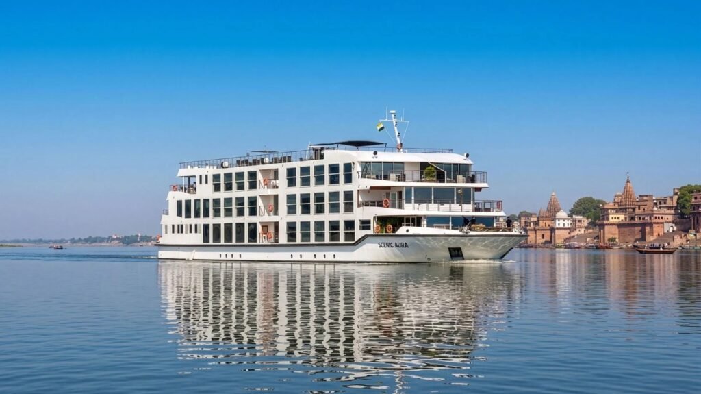 Scenic Group Unveils New 2027 Hooghly River Cruises Scenic Aura river cruise ship for India Hooghly River program